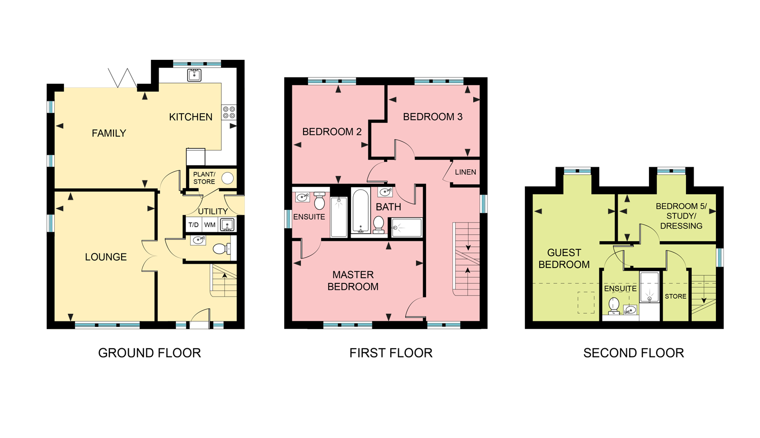 Floorplan for Plot 1 